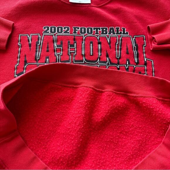 Vintage Ohio State Buckeyes 2002 National Champions Tostito Bowl Sweatshirt - Picture 8 of 11